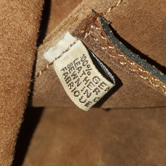 Patricia Nash Casape Backpack Burnished Suede Cognac DISCONTINUED main image 6
